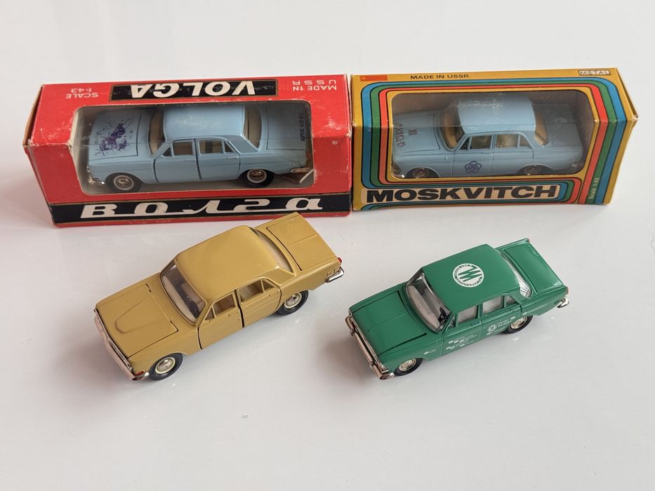 Масштаные модели авто 1:43 СССР