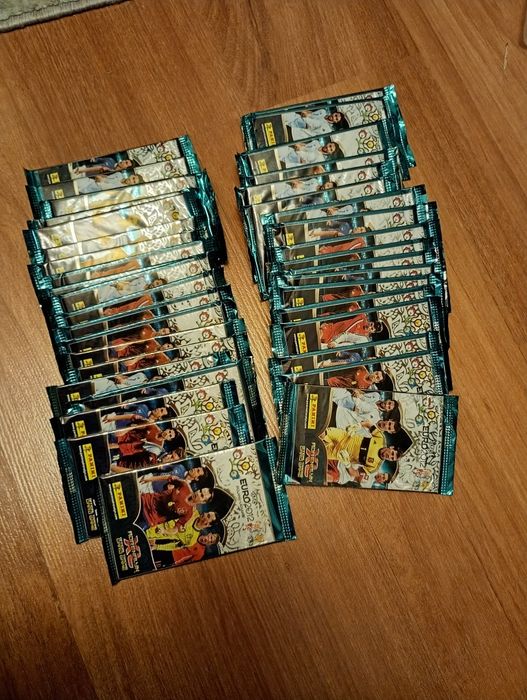 Panini euro 2012 saszetki z kartami 50 sztuk