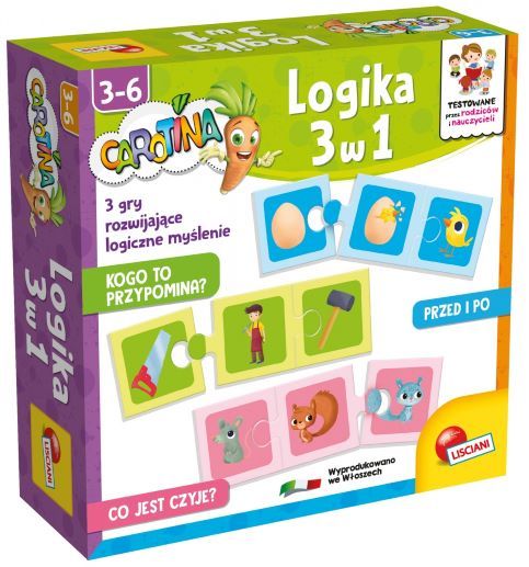 Logika 3 W 1 Carotina 304-Pl87488. Nowy Produkt