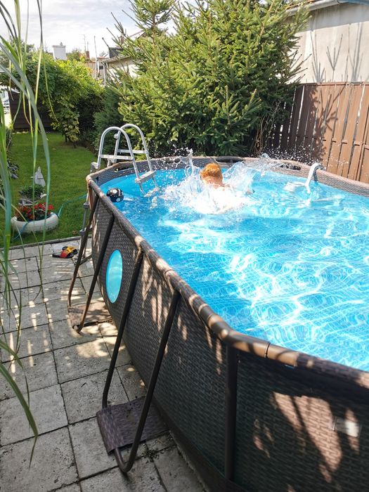 Basen ogrodowy Bestway zestaw komplet, filtry, drabinka Poznań