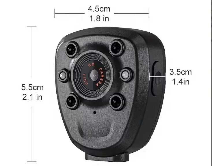 Видеорегистратор НОСИМЫЙ для фиксации незаконных действий.