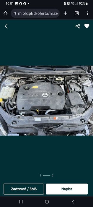 Silnik mazda 3 5 6 2.0d rf7j