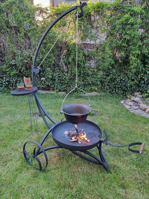 Grill  ogrodowy stalowy