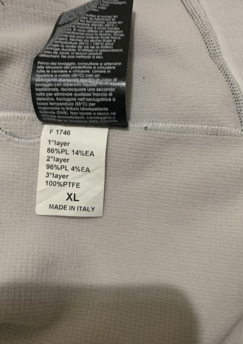 Casaco termico da GSG de ciclismo novo um XL