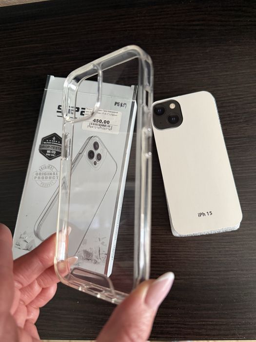Продам прозорий чохол на iPhone 15