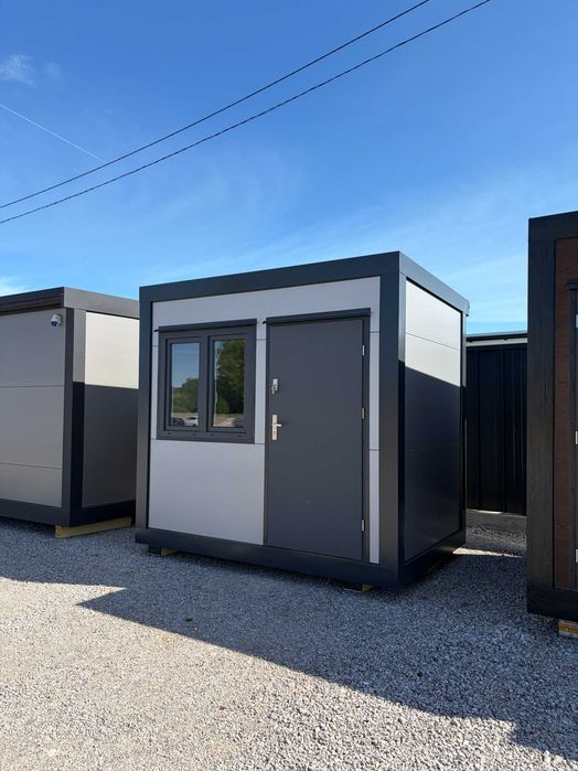 Kontener mobilny 3x2 Pawilon z płyty PIR 120mm Pawilon biurowy Kontener handlowy Domek ogrodowy PRODUCENT