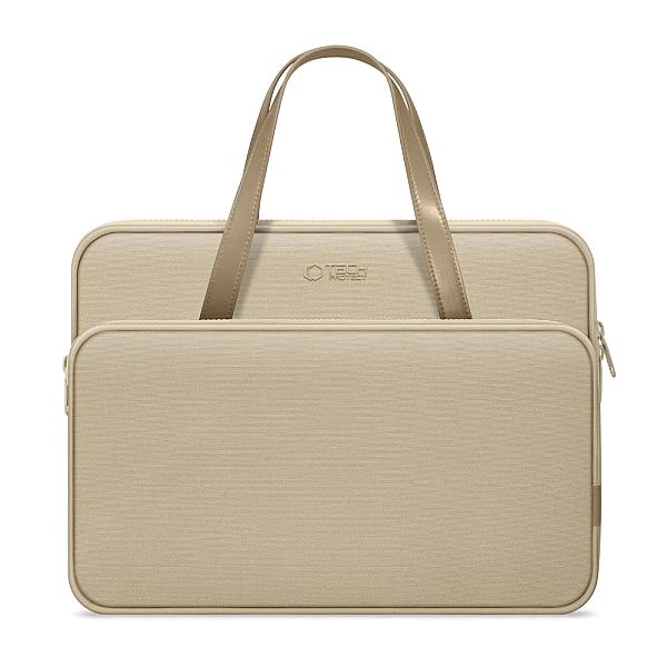 Torba Tech-Protect Carrying Bag na laptopa 13-14" - beżowa