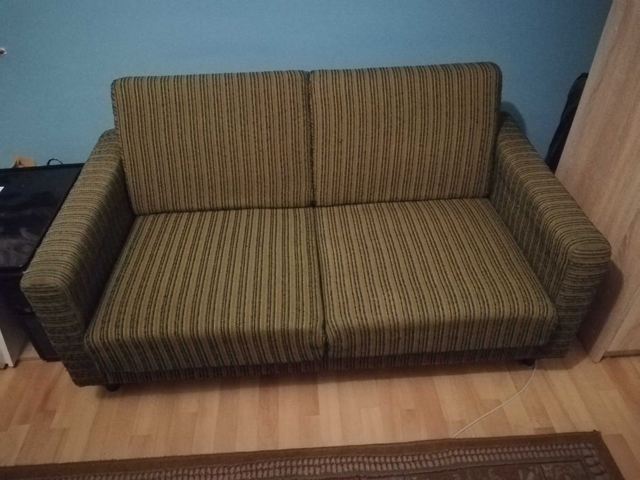 Sofa rozkładana PRL