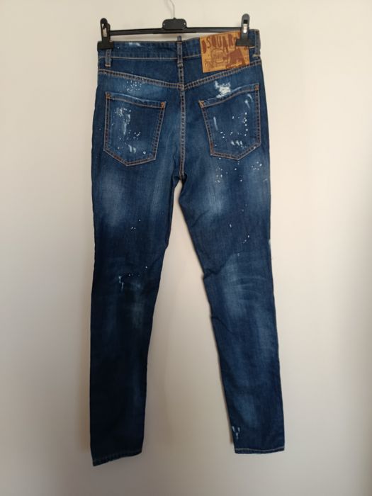 Dsquared2 spodnie jeansowe damskie