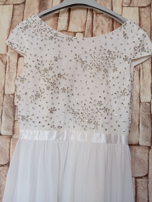 Suknia ślubna Chiara Forthi nowa 36 biała romantyczna wyszywana