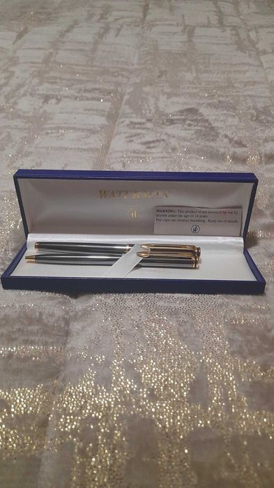 2 canetas  Waterman novas em estojo