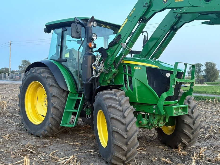 Ciągnik rolniczy john deere 6115 rc ładowacz czołowy