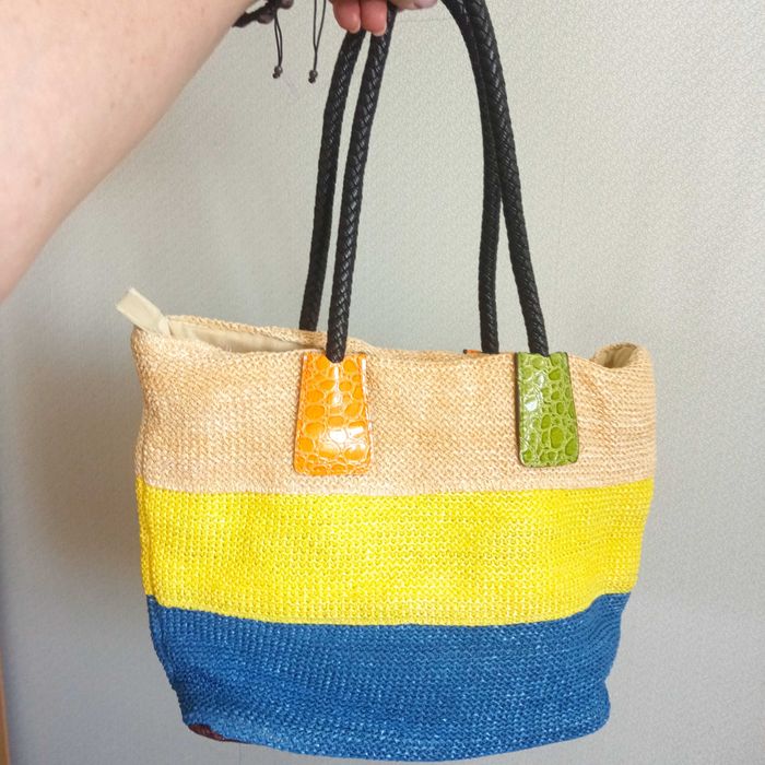 Letnia torebka , plecionka