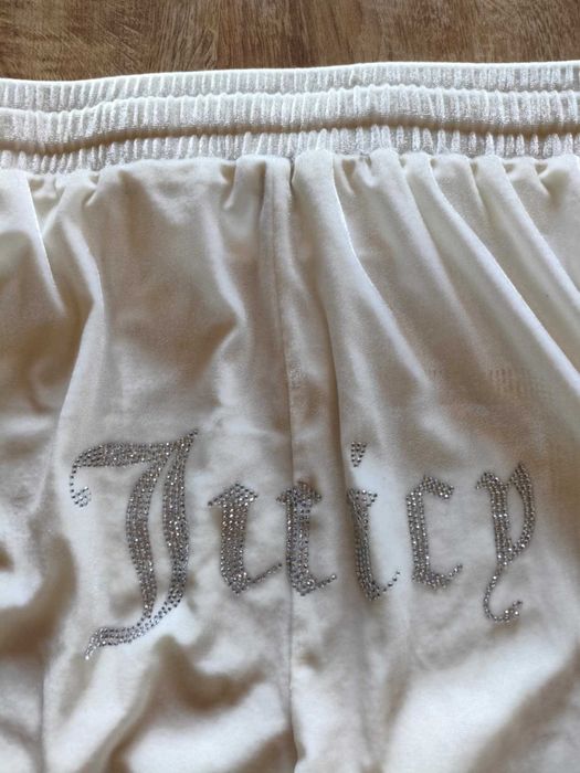 Spodnie dresowe z napisem Juicy