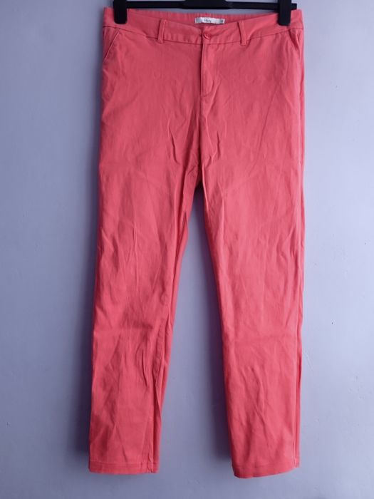 Spodnie 44/46 malinowe