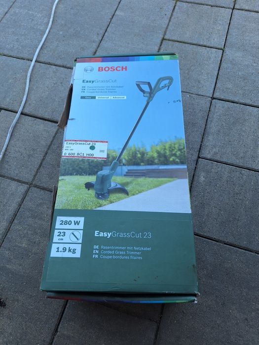 Podkaszarka elektryczna bosch easygrass cut23. Używana