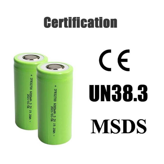 Акумулятори LiFePO4 32700 3.2V 6000mAh 3C 15A Deligreencs (DALY)