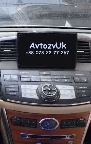 Магнітола QX60 JX35 INFINITI M35 M45 М35 М45 QX56 QX80 Q70 Андроїд 15