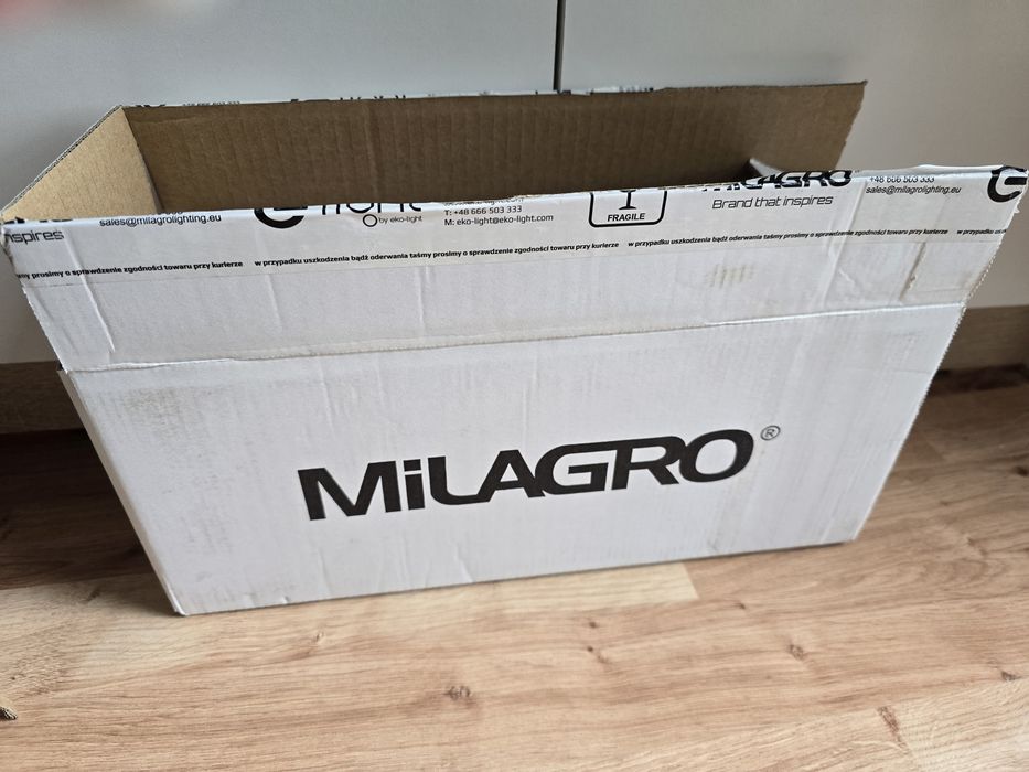 Nowa Lampa wisząca Milagro – Biała / Loft