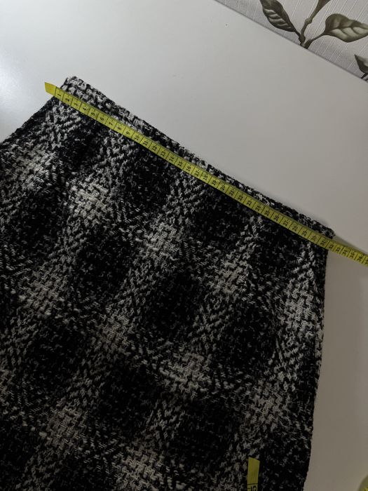 Тепла спідниця у клітинку