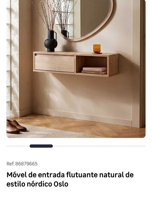 Móvel de entrada Klast Novo