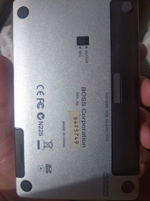 Gravador profissional Boss