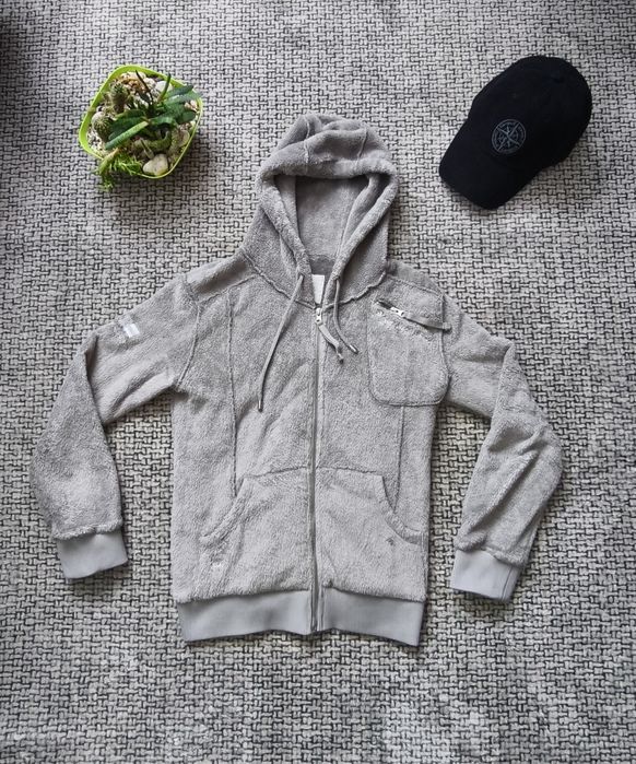 Плюшеве худі на блискавці (кофта-барашка) | Розмір S