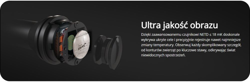 Luneta Termowizyjna Celownik Termowizyjny ThermTec Ares 660L 2.0 LRF