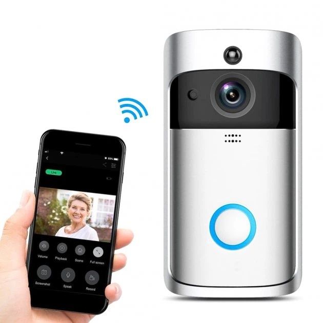 Домофон SMART DOORBELL wifi, бездротовий домофон, відеодомофон, домофон з камерою