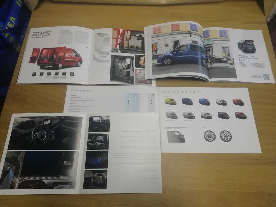 Catálogos Citroën e Peugeot
