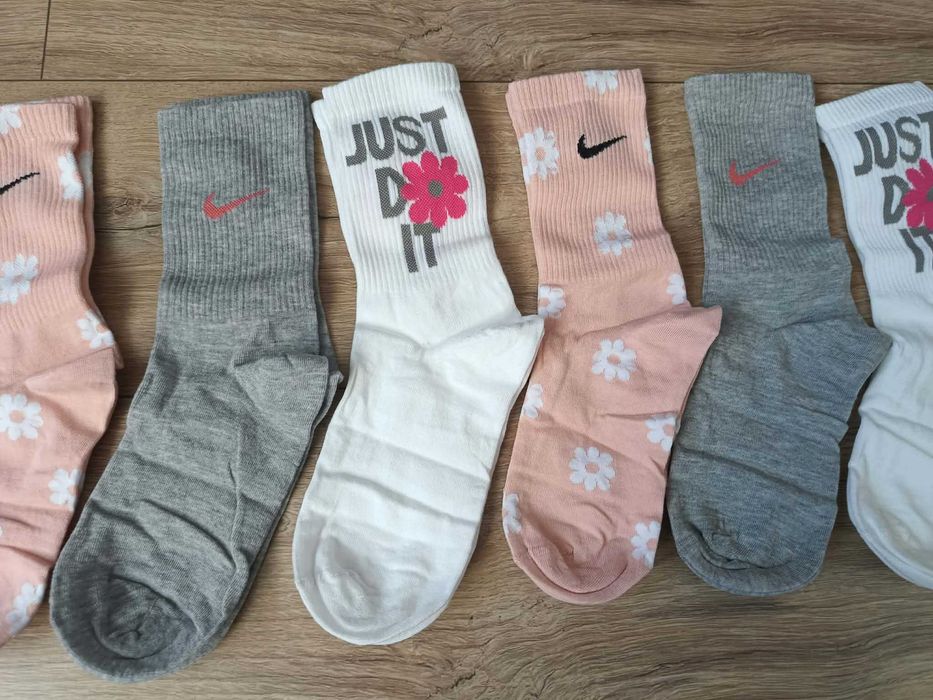 skarpetki nike damskie rozmiar 37- 6 szt