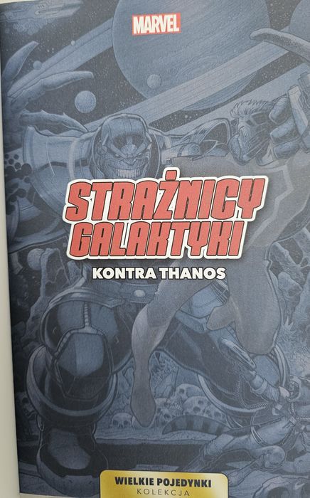 Strażnicy Galaktyki kontra Thanos komiks Marvel