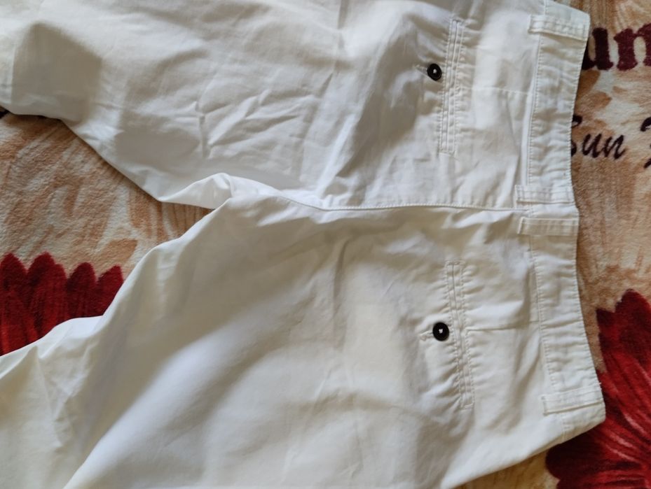 Білі літні штани