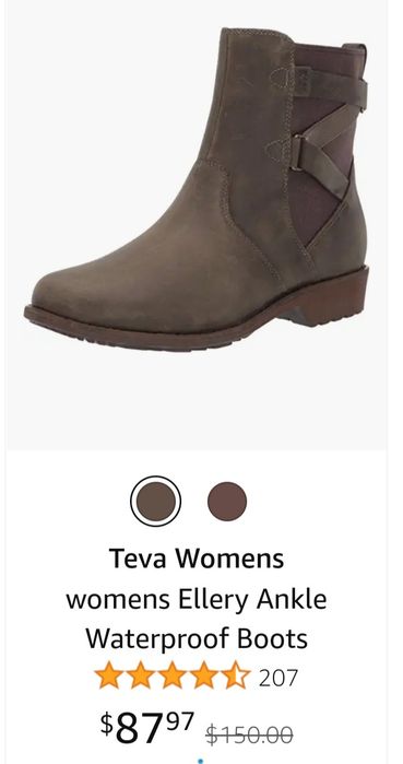 Teva демісезонні чоботи