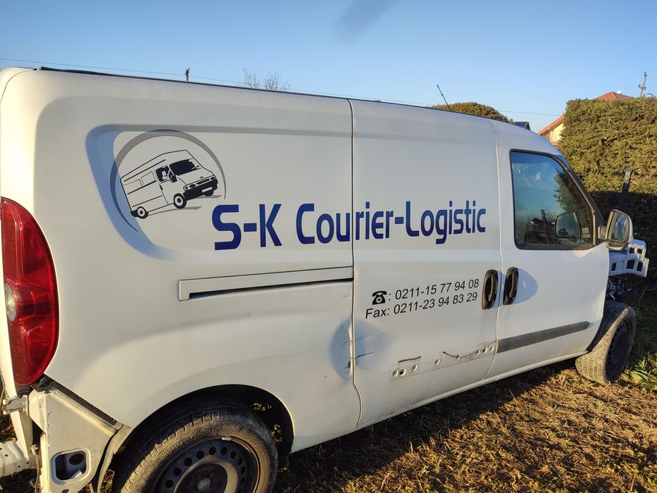 Podłużnica ćwiartka bok Doblo2017combo  błotnik tył pełny max i krótki