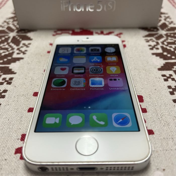 Iphone 5s (16gb) • Branco • iOS 12.5.4