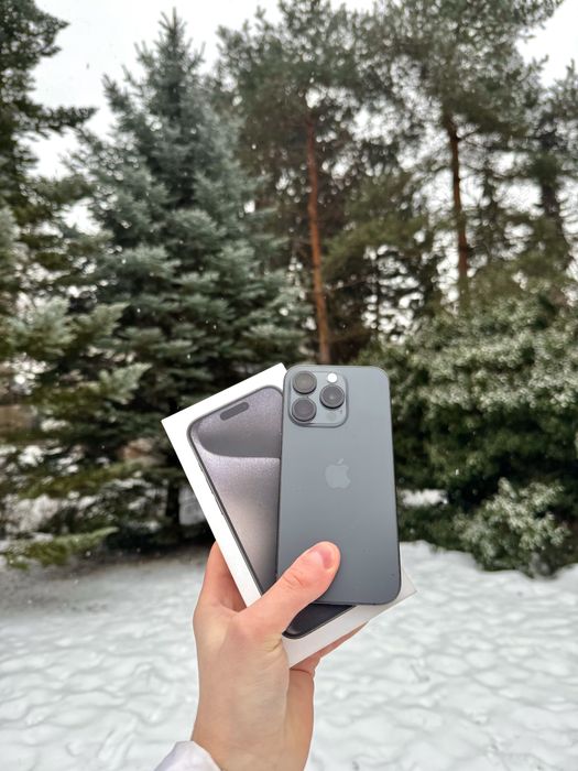 iPhone 15 Pro 128 GB Black Titanium Neverlock