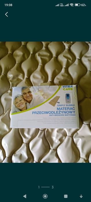 Materac przeciwodlezynowy