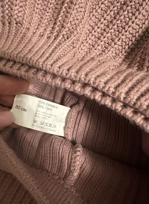 Продам вʼязаний костюм little angel 80 розмір