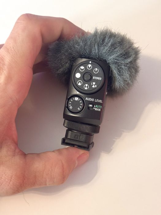 Sony ECM-M1 Microfone de camera Mi Interface