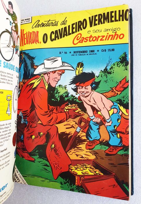Antiga Encadernação com 10 diferentes "Comics da Ebal" ~ 1959/60 ~ #2