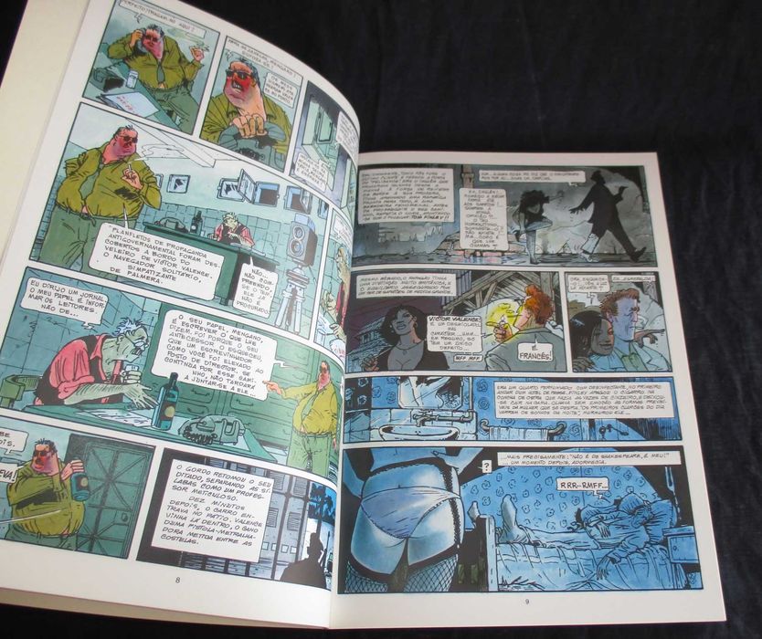 Livros BD Vic Valence Passageira silenciosa 1992