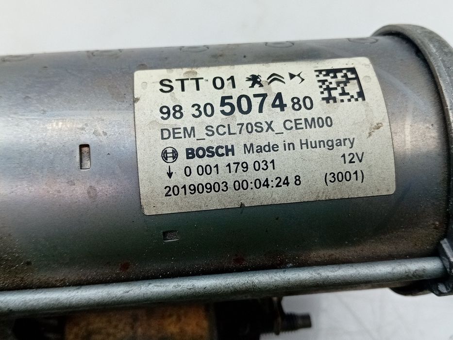 Motor de arranque PEUGEOT 5008 II (M_)