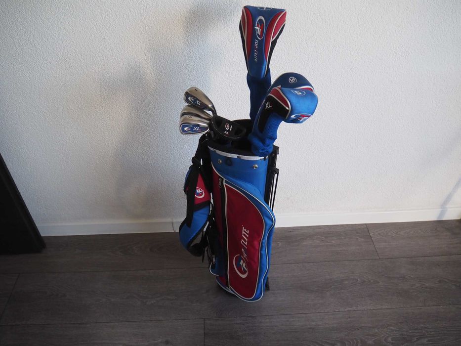 Kije do golfa XLj Zestaw dla juniora od 140 do 160cm wzrostu