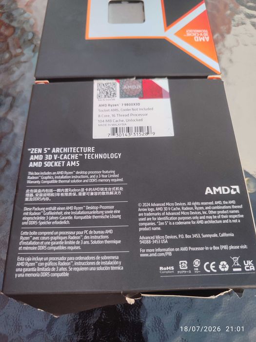 AMD Ryzen 9800X3D