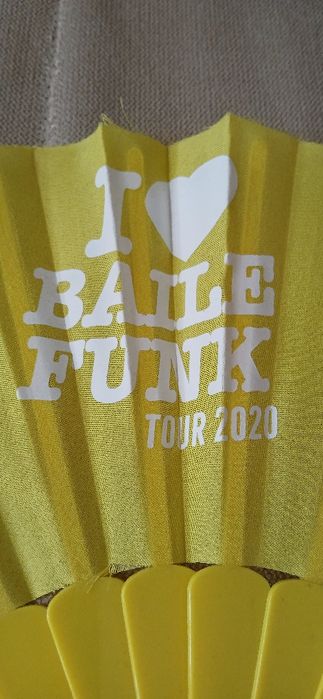 Leque I love baile funk- 2020, novo