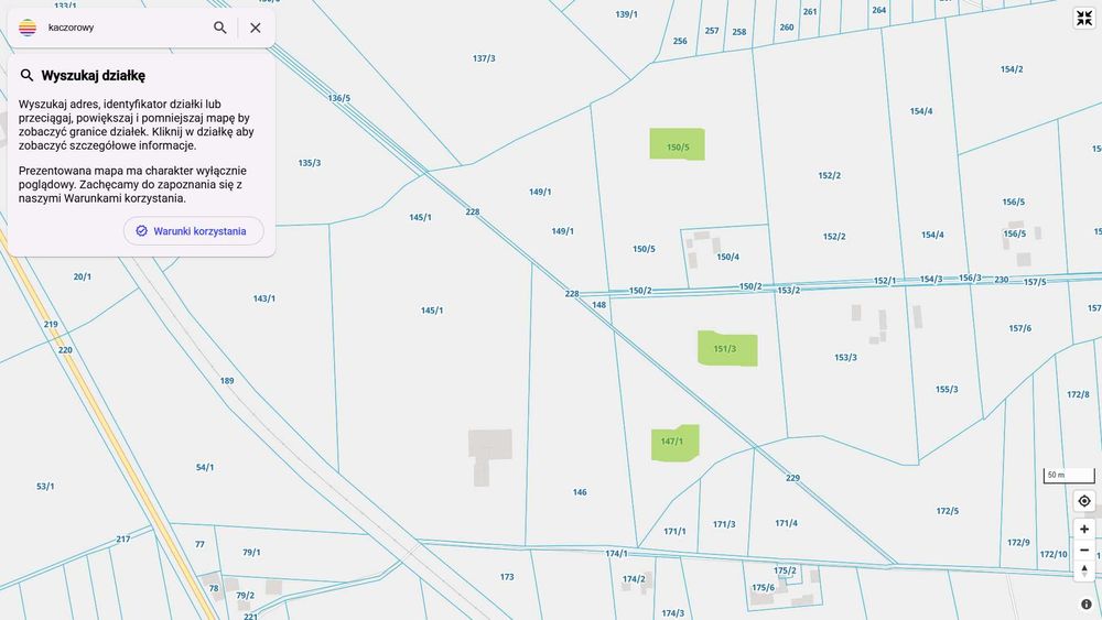 Ziemia rolna 5.61ha (Kaczorowy,Mazowieckie)