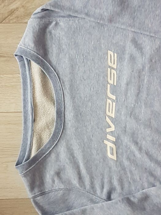 Bluza jak nowa Diverse błękitna melanż, R. XL