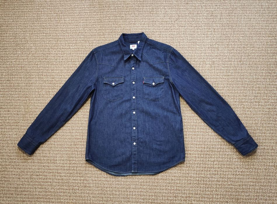 Levi's Barstow Western Denim Shirt джинсова сорочка оригінал M