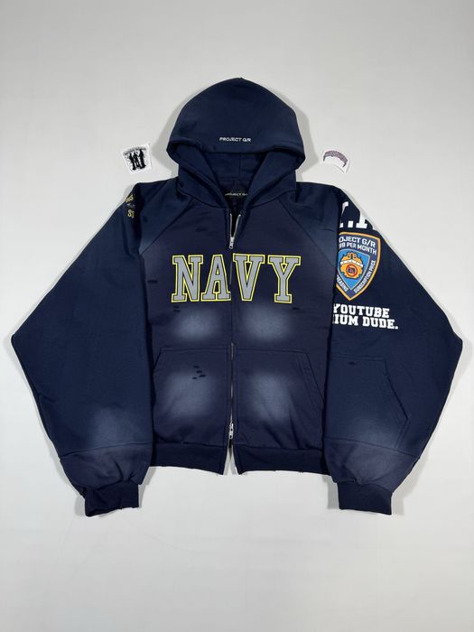 Зипхуди: Grailz Project G/R, NAVY, size: 1-2-3, В НАЯВНОСТІ !!!